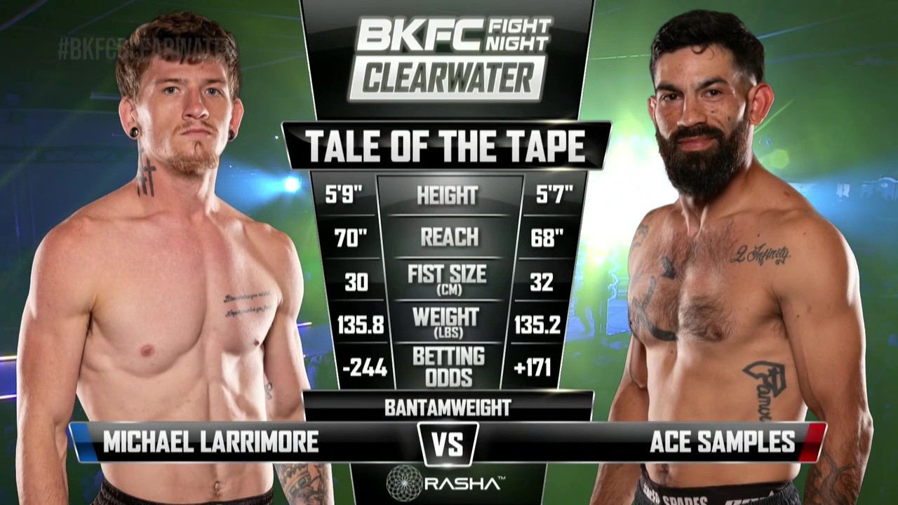 BKFC Fight Night - Michael Larrimore vs Samuel Samples - May 2, 2025