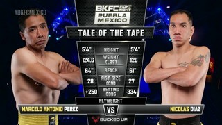 BKFC Fight Night - Nicolás Diaz vs Marcelo Antonio Perez - MAY 24, 2024
