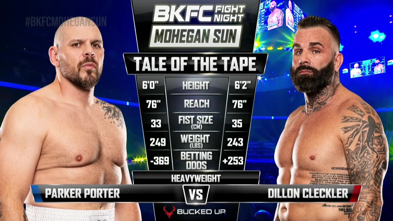 BKFC Fight Night - Parker Porter vs Dillon Cleckler - June 14, 2025