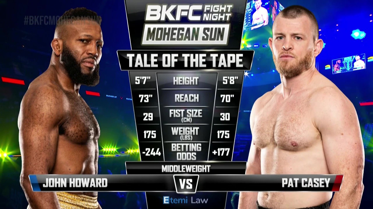 BKFC Fight Night - Pat Casey vs John Howard - June 14, 2025