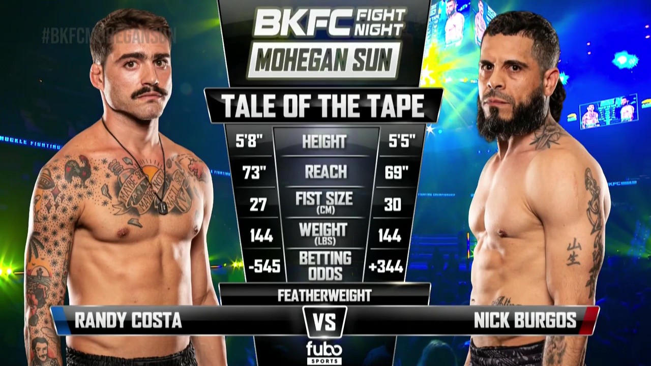 BKFC Fight Night - Randy Costa vs Nick Burgos - June 14, 2025