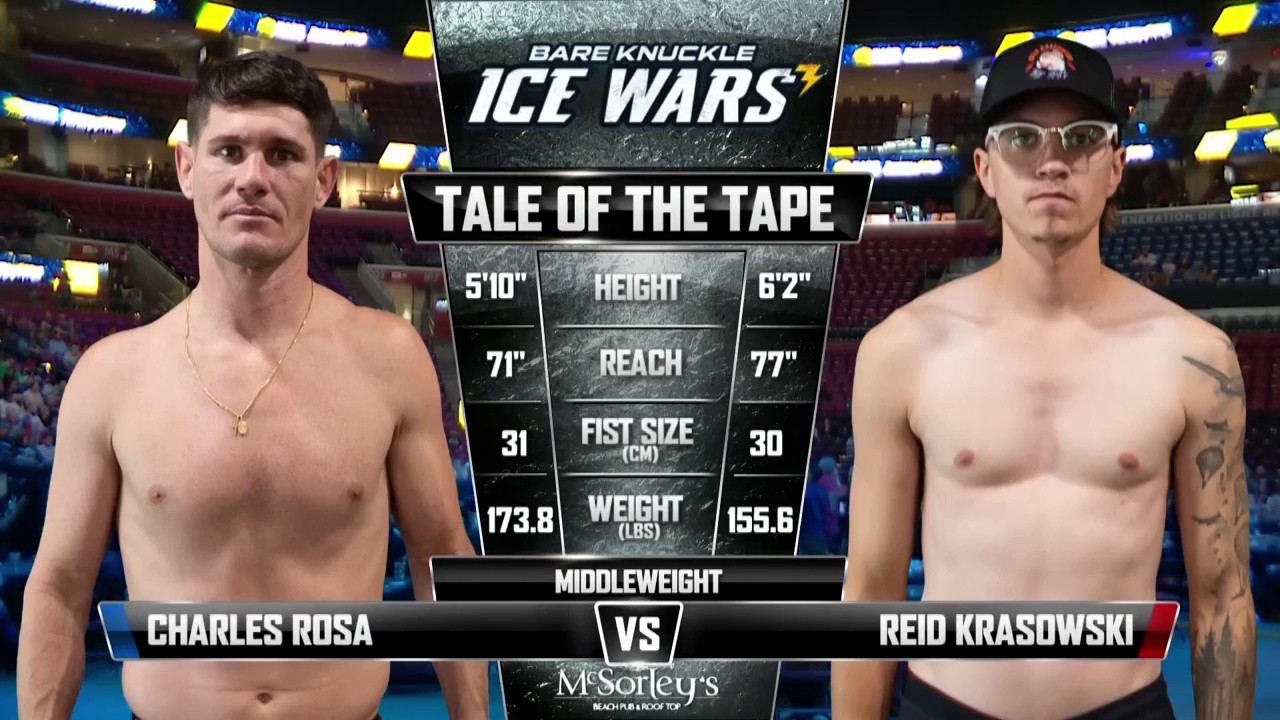 BKFC Ice Wars 3 - Charles Rosa vs Reid Krasowski - October 10, 2025