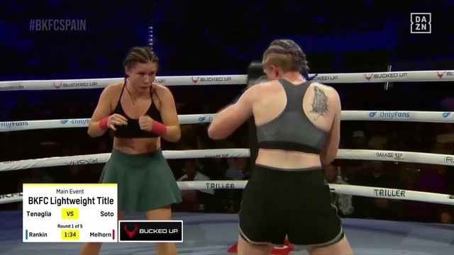 BKFC on DAZN - Hannah Rankin vs Sahel Bayat - October 12, 2024