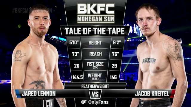 BKFC on DAZN 4 - Jared Lennon vs Jacob Kreitel - February 1, 2025