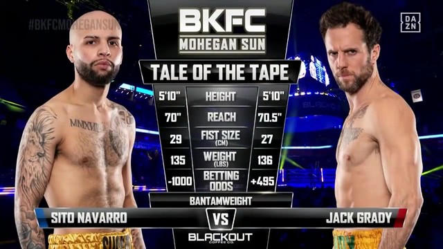 BKFC on DAZN 4 - Lardy Navarro vs Jack Grady - February 1, 2025