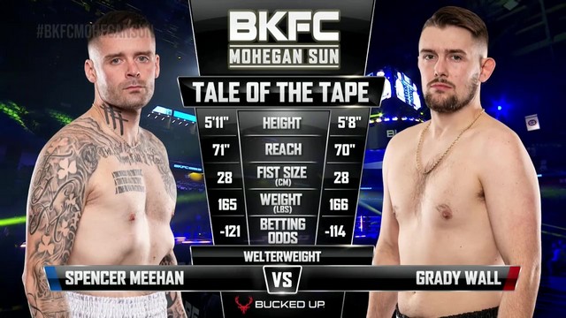 BKFC on DAZN 4 - Spencer Meehan vs Grady Wall - February 1, 2025