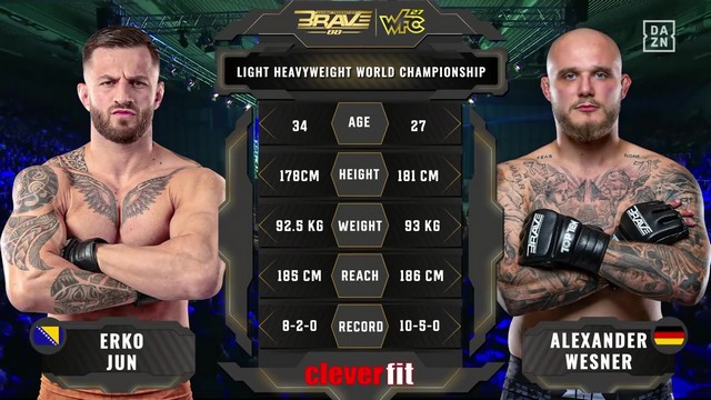 BRAVE CF 88 - Erko Jun vs Alexander Wesner - September 28, 2024