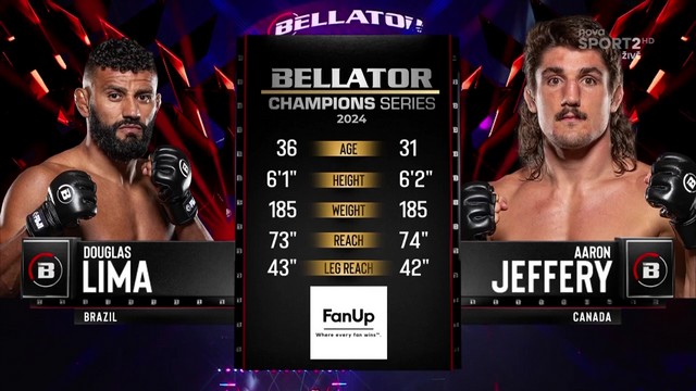 Bellator Champions Series - Aaron Jeffery vs Douglas Lima - September 7, 2024