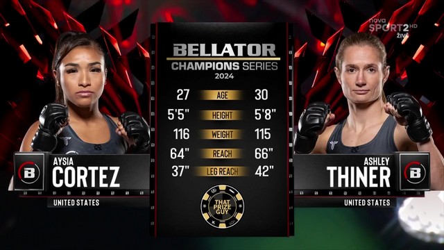 Bellator Champions Series - Ashley Thiner vs Aysia Cortez - September 7, 2024