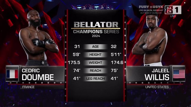 Bellator Champions Series - Cédric Doumbé vs Jaleel Willis - May 16, 2014