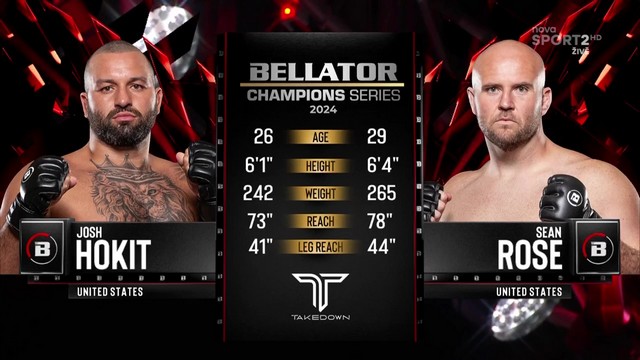 Bellator Champions Series - Josh Hokit vs Sean Rose - September 7, 2024