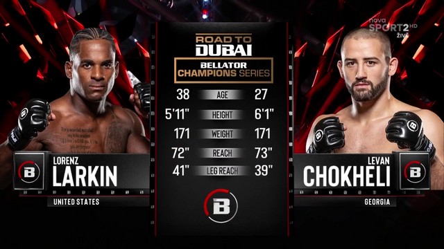 Bellator Champions Series - Lorenz Larkin vs Levan Chokheli - September 7, 2024