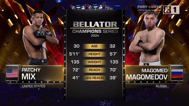 Bellator Champions Series - Patchy Mix vs Magomed Magomedov - May 16, 2014