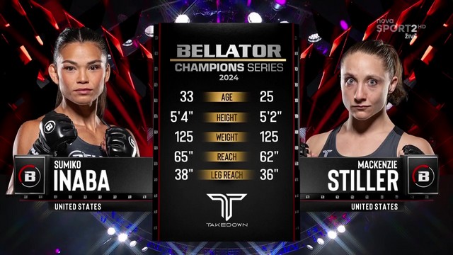 Bellator Champions Series - Sumiko Inaba vs Mackenzie Stiller - September 7, 2024