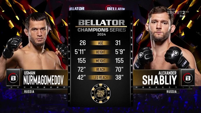 Bellator Champions Series - Usman Nurmagomedov vs Alexander Shabliy - September 7, 2024