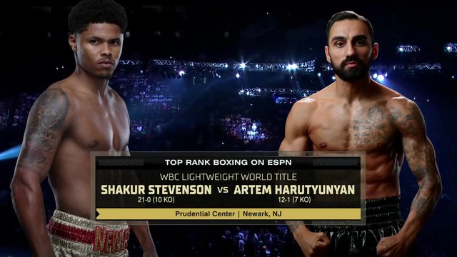 Boxing - Shakur Stevenson vs Artem Harutyunyan - July 6, 2024