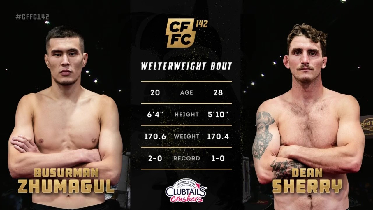 CFFC 142 - Busurman Zhumagul vs Dean Sherry - May 24, 2025