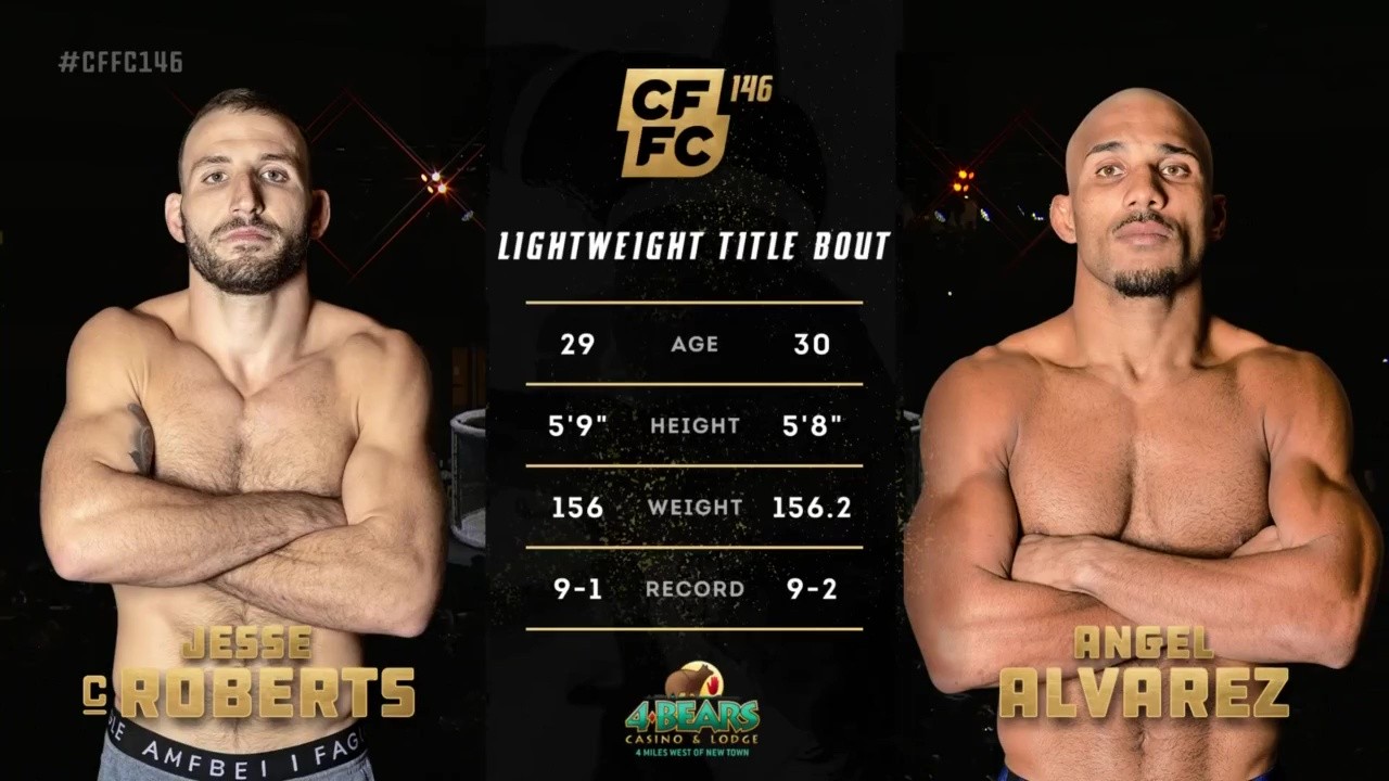CFFC 146 - Angel Alvarez vs Jesse Roberts - September 26, 2025