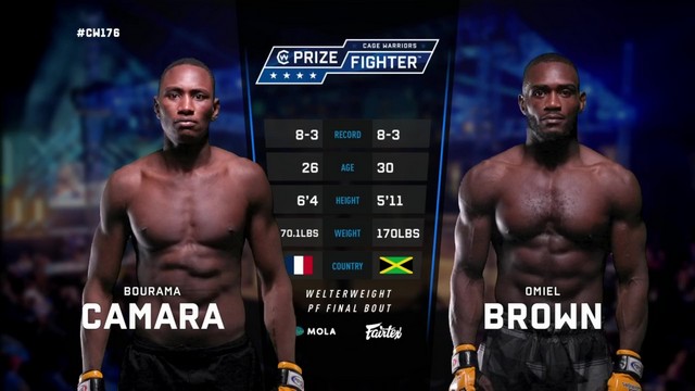 Cage Warriors 176 - Omiel Brown vs Bourama Camara - September 7, 2024