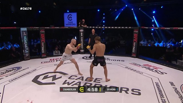 Cage Warriors 178 - Nick Beukema vs Cameron Chamberlain - September 21, 2024