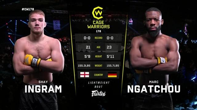 Cage Warriors 178 - Shay Ingram vs Marc-Philippe Ngatchou - September 21, 2024