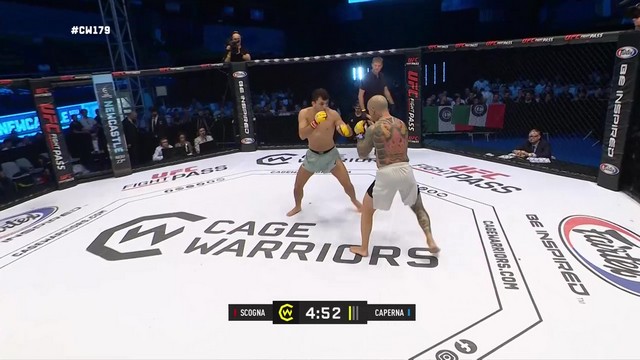 Cage Warriors 179 - Damiano Scogna vs Manuel Caperna - November 2, 2024