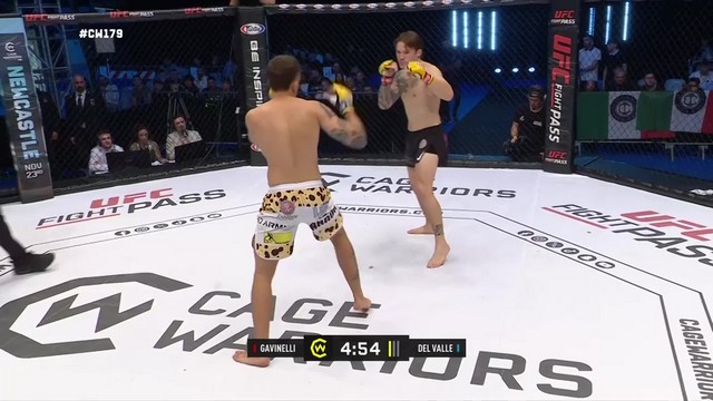 Cage Warriors 179 - Manuel Del Valle vs Sergio Gavinelli - November 2, 2024