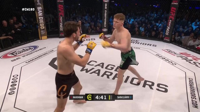 Cage Warriors 180 - Callum Haughian vs Marko Sarasjärvi - November 15, 2024