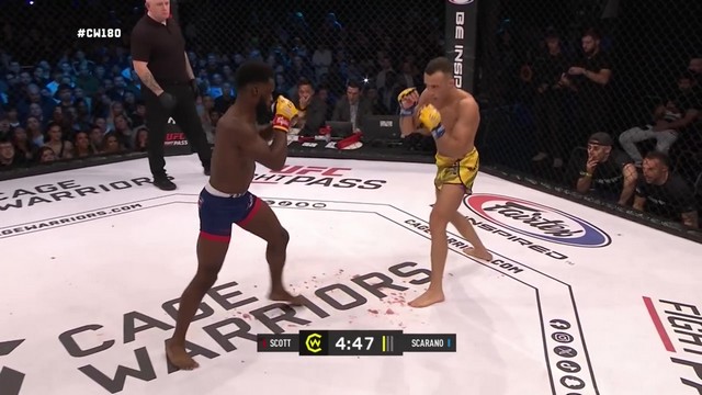 Cage Warriors 180 - Jawany Scott vs Davide Scarano - November 15, 2024