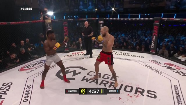 Cage Warriors 180 - Joshua Onwordi vs Joe Ambler - November 15, 2024