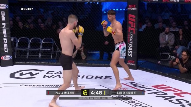 Cage Warriors 187 - Paull McBain vs Bailey Gilbert - April 19, 2025