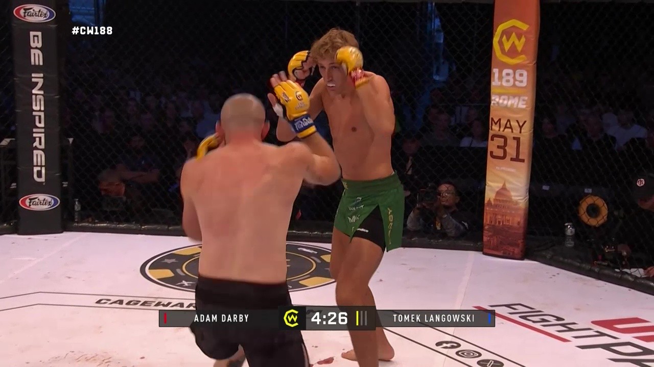 Cage Warriors 188 - Adam Darby vs Tomasz Łangowski - April 26, 2025