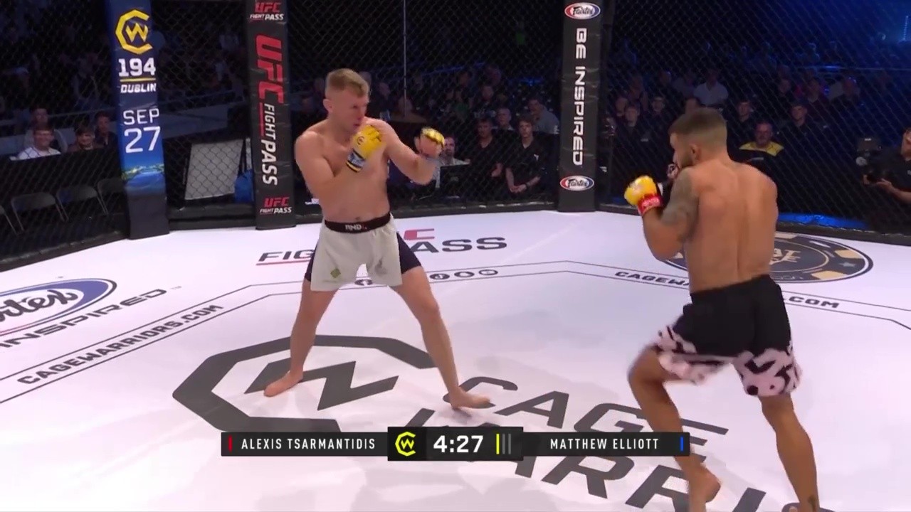 Cage Warriors 193 - Alexis Tsarmantidis vs Matthew Elliott - September 13, 2025