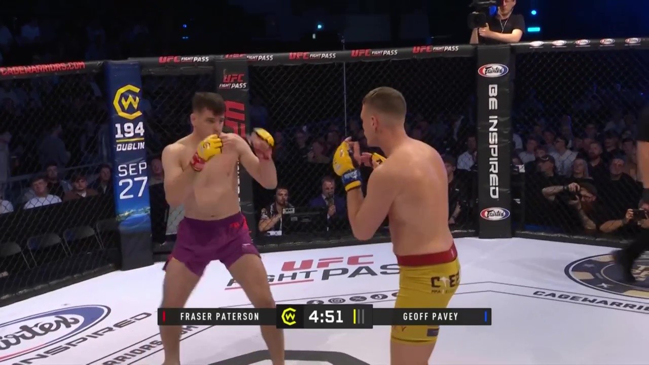 Cage Warriors 193 - Fraser Paterson vs Geoff Pavey - September 13, 2025