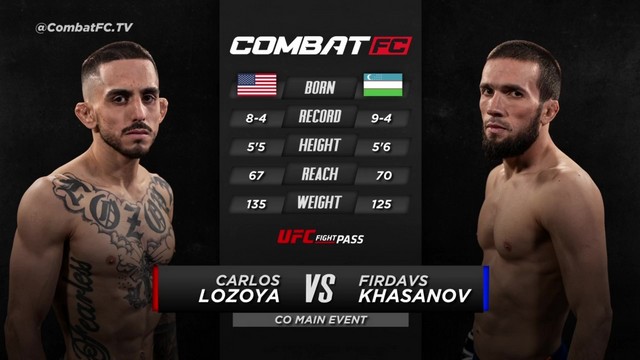 Combat FC 7 - Carlos Lozoya vs Firdavs Khasanov - May 23, 2024