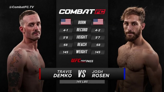Combat FC 7 - Travis Demko vs Josh Rosen - May 23, 2024