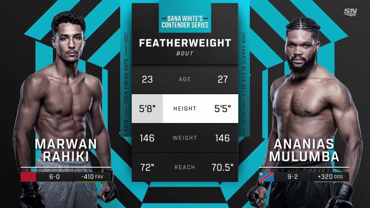 DWCS - S9W10 - Marwan Rahiki vs Ananias Mulumbaa - October 14, 2025