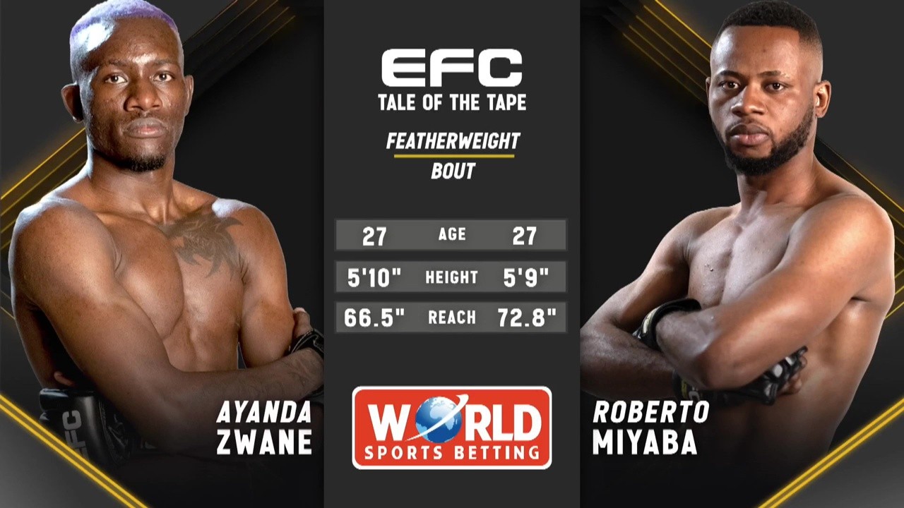 EFC 128 - Ayanda Zwane vs Roberto Miyaba - October 9, 2025