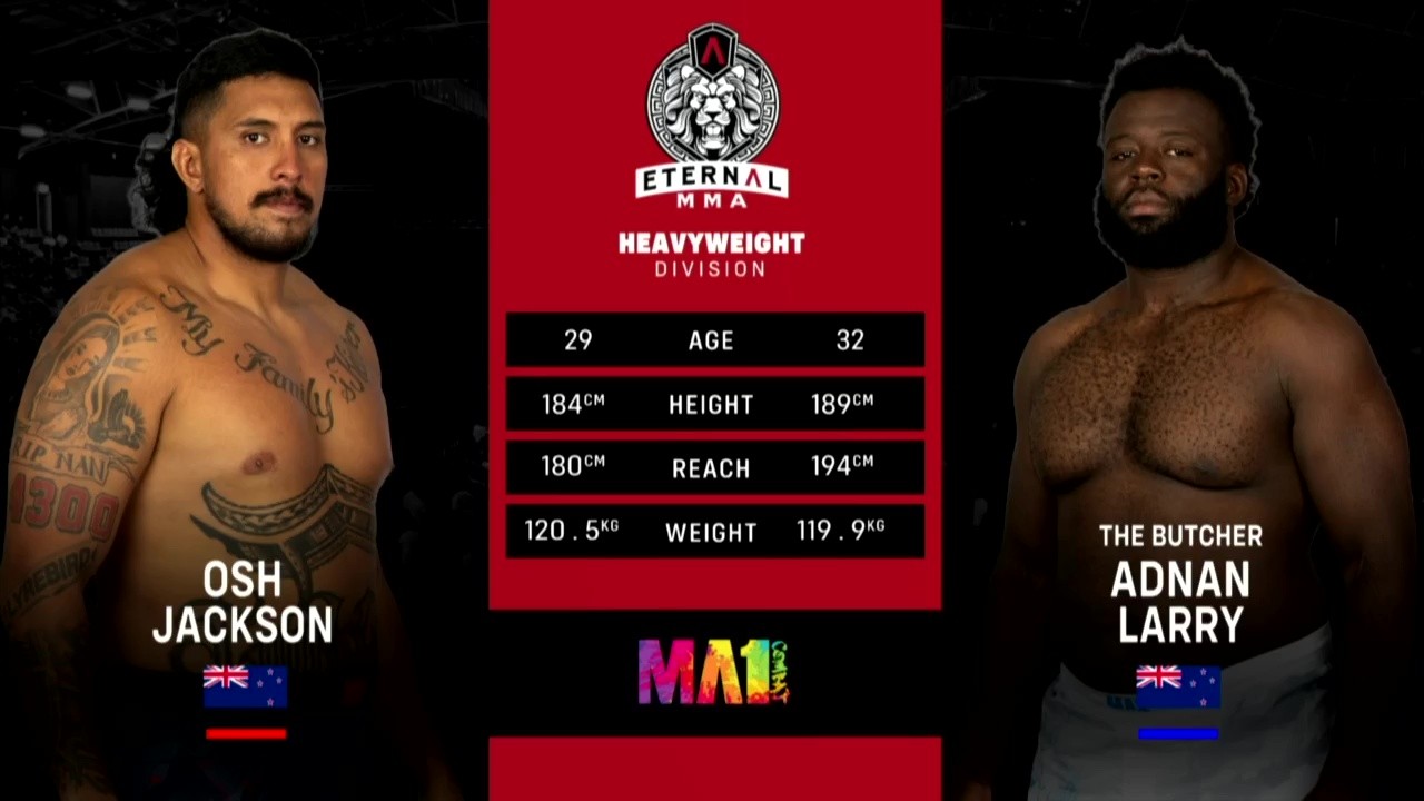 Eternal MMA 95 - Adnan Larry vs Osh Jackson - May 3, 2025