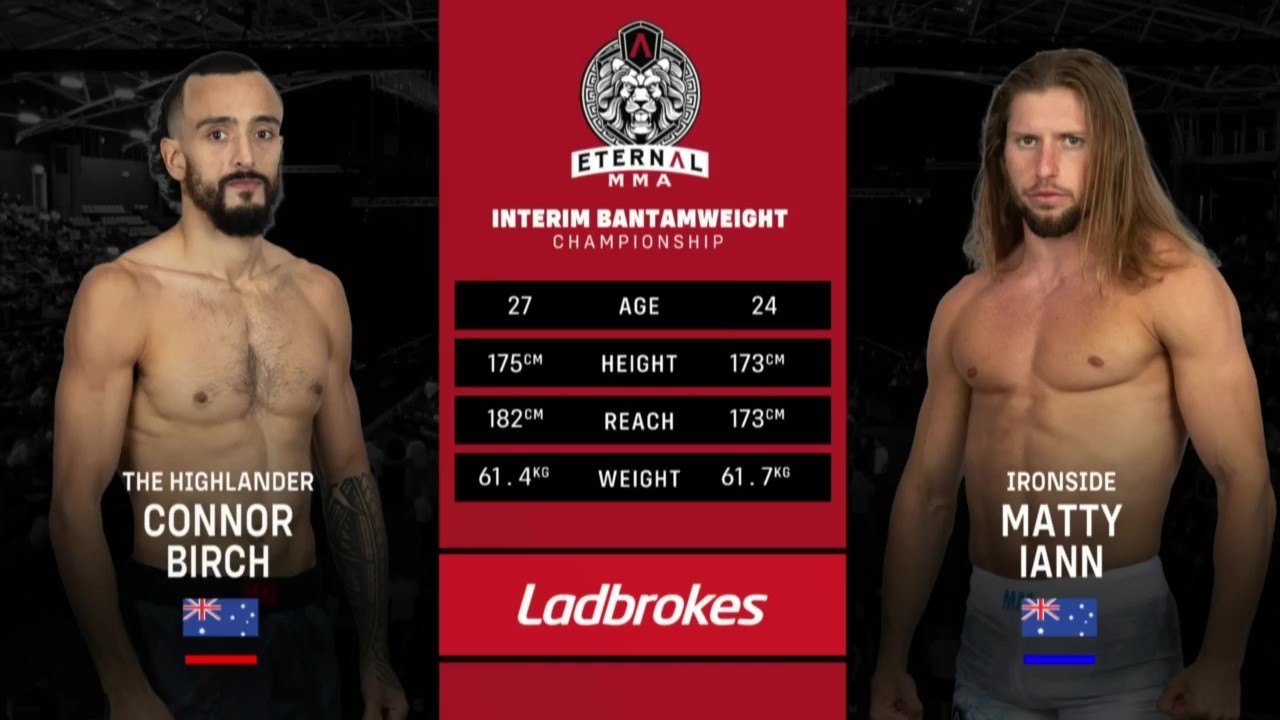 Eternal MMA 96 - Matty Iann vs Connor Birch - June 21, 2025