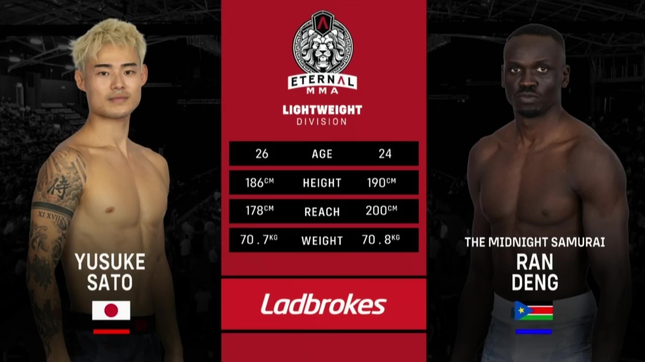 Eternal MMA 96 - Ran Deng vs Yusuke Sato - June 21, 2025