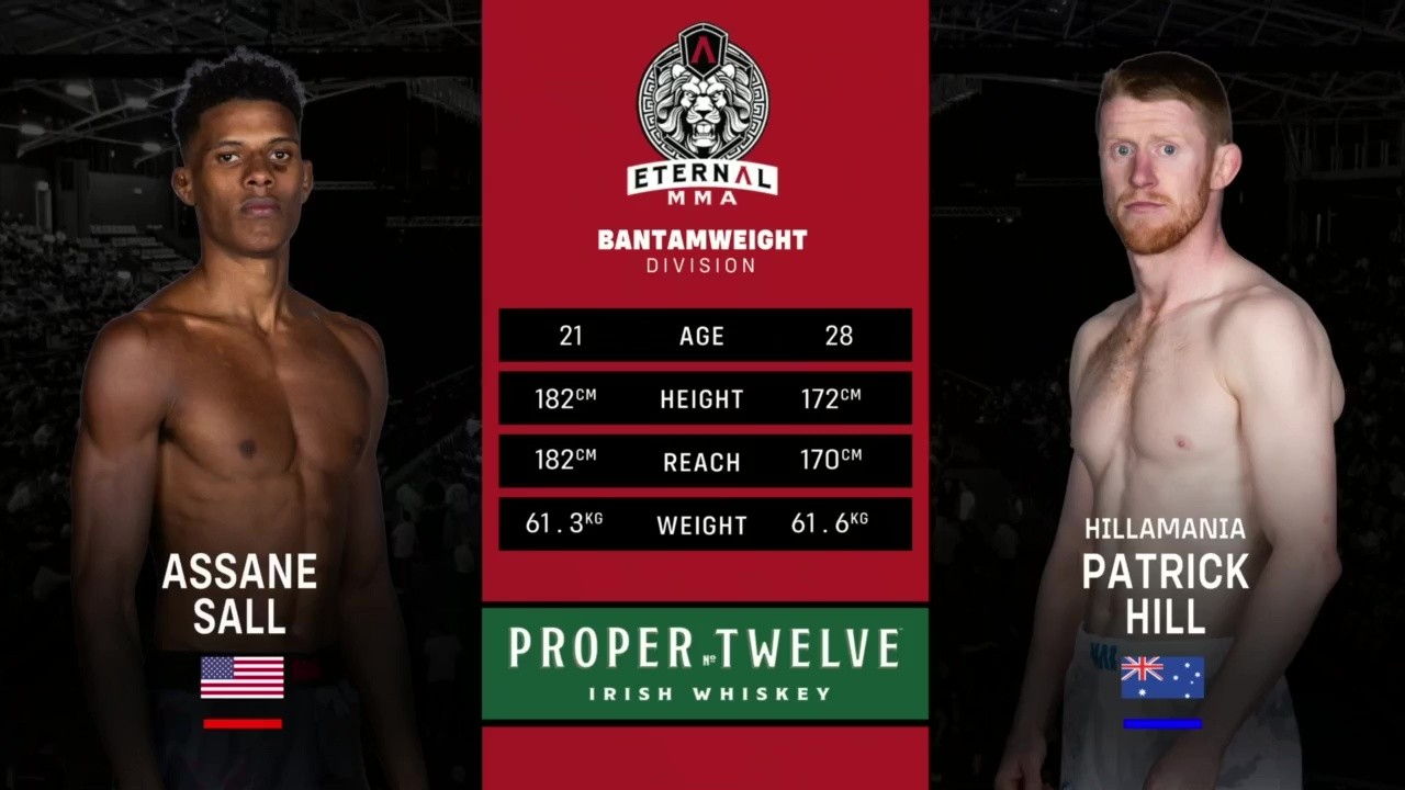 Eternal MMA 99 - Patrick Hill vs Assane Sall - October 11, 2025