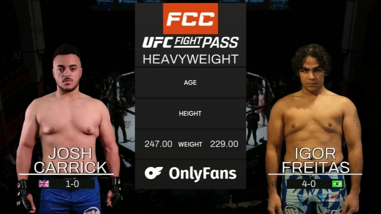 FCC 43 - Josh Carrick vs Igor Freitas - September 20, 2025
