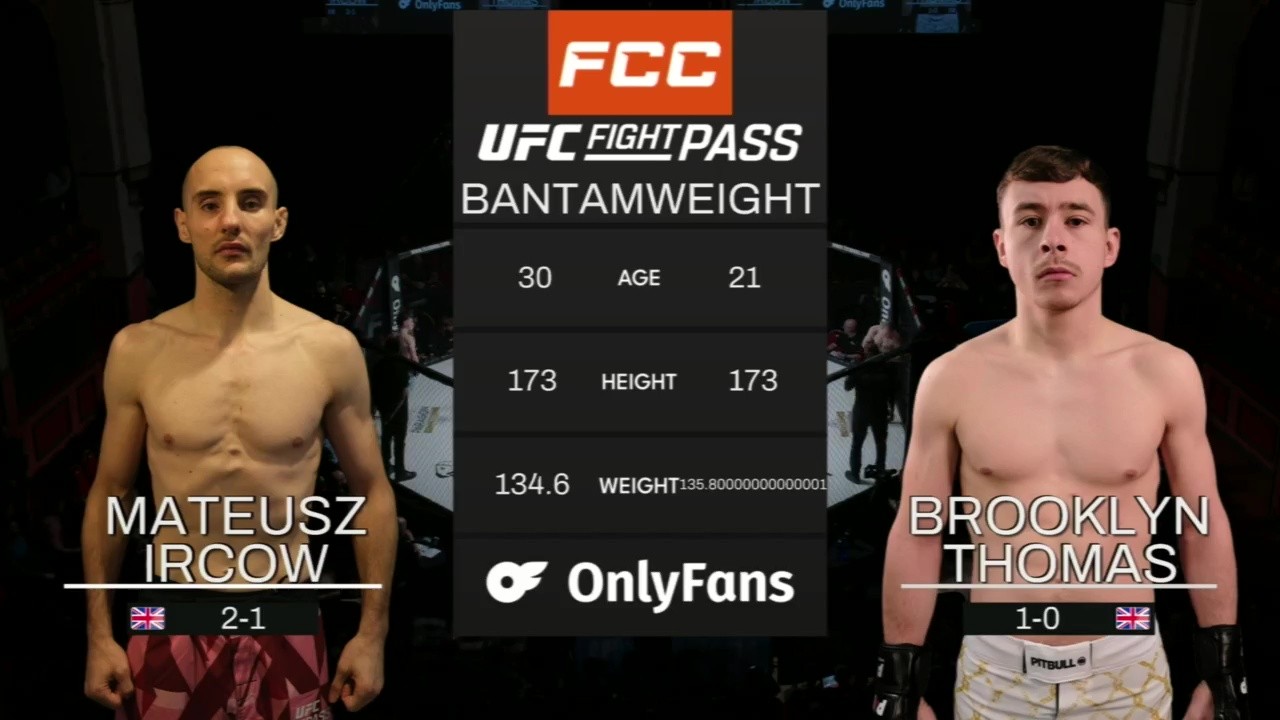 FCC 43 - Mateusz Ircow vs Brooklyn Thomas - September 20, 2025