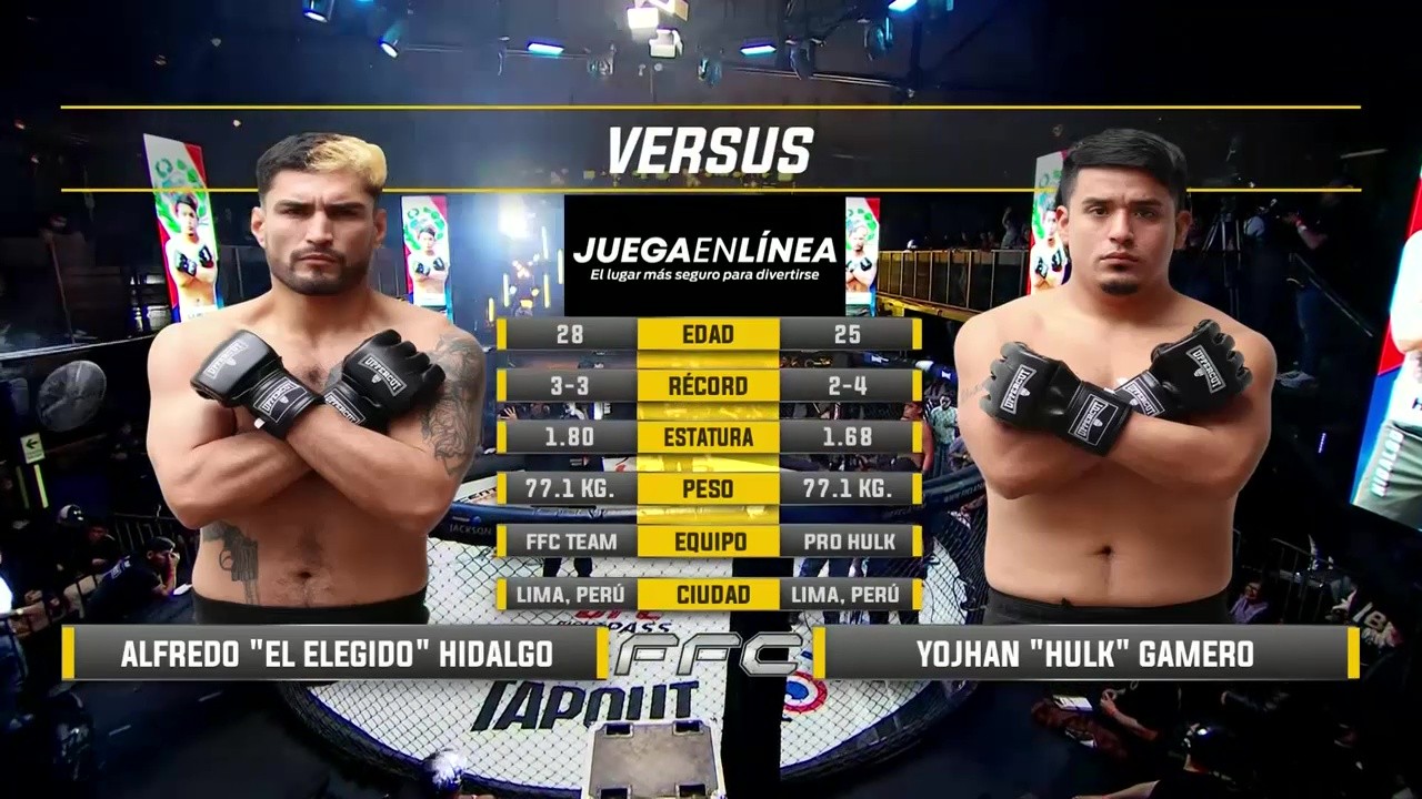 FFC 95 - Alfredo Hidalgo vs Yohan Gamero - September 12, 2025
