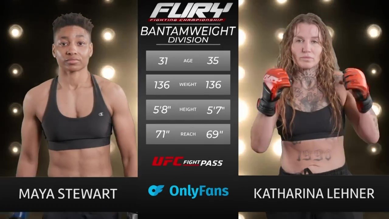 Fury FC 109 - Maya Stewart vs Katharina Lehner - September 7, 2025