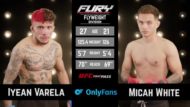 Fury FC 98 - Micah White vs Iyean Varela - November 3, 2024