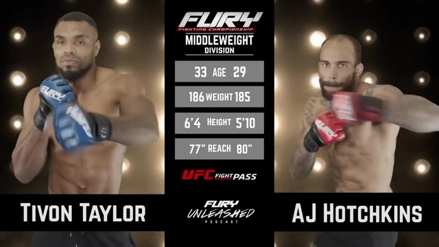 Fury FC 99 - AJ Hotchkins vs Tivon Taylor - December 15, 2024