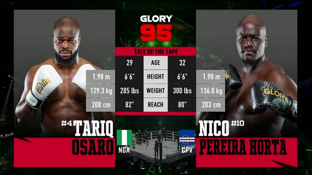 Glory 95 - Kevin Tariq Osaro vs Nico Pereira Horta - September 21, 2024