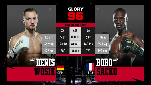 Glory 96 - Bobo Sacko vs Dennis Wosik - October 12, 2024